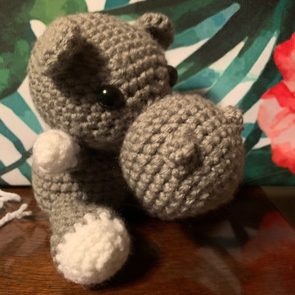 Handmade Hippopotamus - Picture 3 of 6